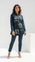 Midnight Muse Embellished Co-ord Set