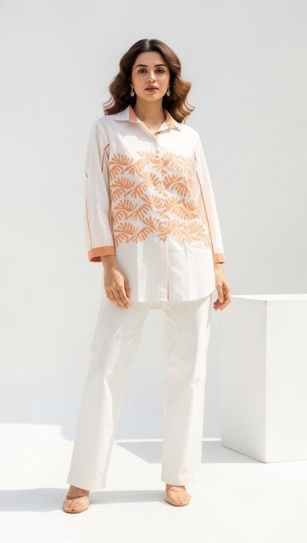 Ivory Palm Co-Ord Set